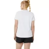 DAME-T-SHIRT MED GRAFISK BANETENNIS DAME-T-SHIRT MED GRAFISK BANETENNIS