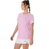DAME-T-SHIRT MED GRAFISK BANETENNIS DAME-T-SHIRT MED GRAFISK BANETENNIS