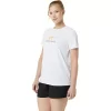 DAME-T-SHIRT MED GRAFISK BANETENNIS DAME-T-SHIRT MED GRAFISK BANETENNIS