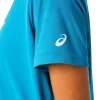 DAME-T-SHIRT MED GRAFISK BANETENNIS DAME-T-SHIRT MED GRAFISK BANETENNIS