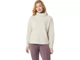 FRENCH TERRY HØJHALS TOP FRENCH TERRY HØJHALS TOP