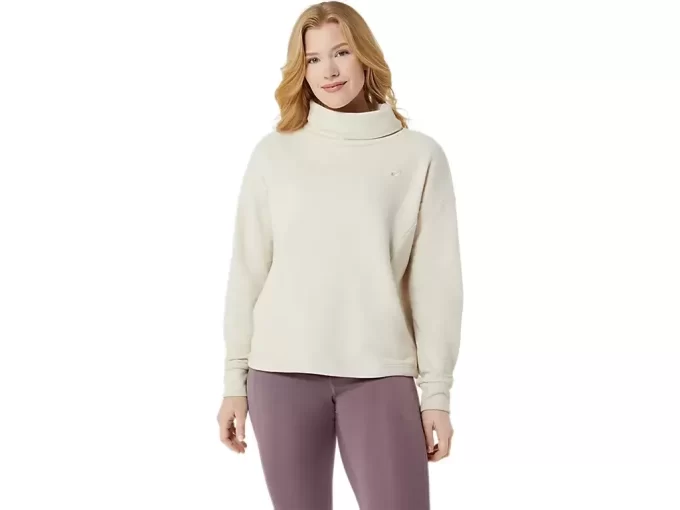 FRENCH TERRY HØJHALS TOP FRENCH TERRY HØJHALS TOP