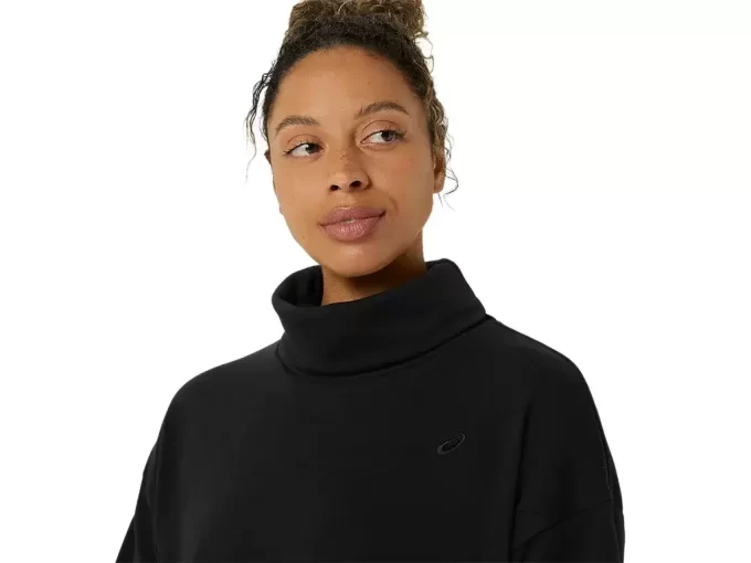 FRENCH TERRY HØJHALS TOP FRENCH TERRY HØJHALS TOP
