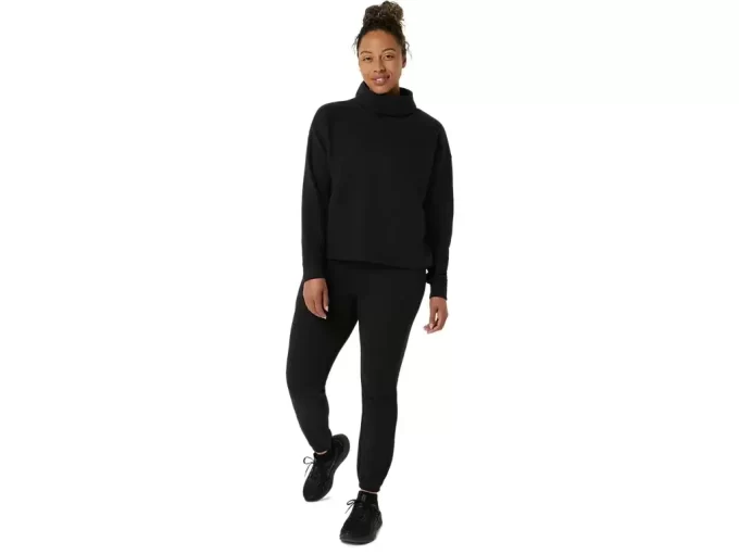 FRENCH TERRY HØJHALS TOP FRENCH TERRY HØJHALS TOP