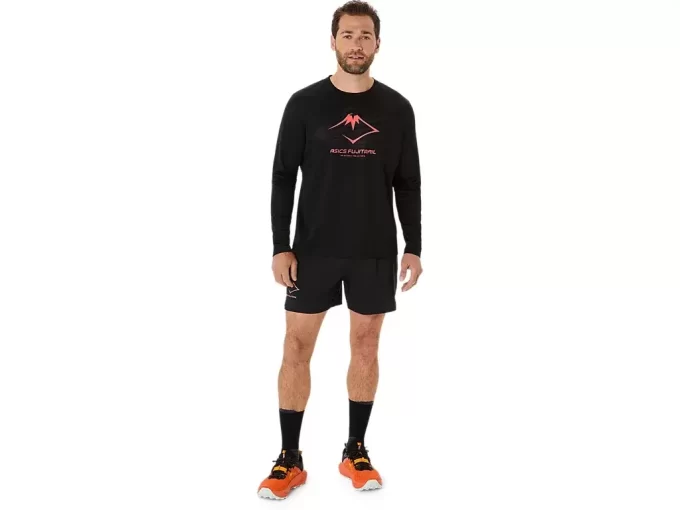 FUJITRAIL LOGO TOP MED LANGÆRMET SKJORTE