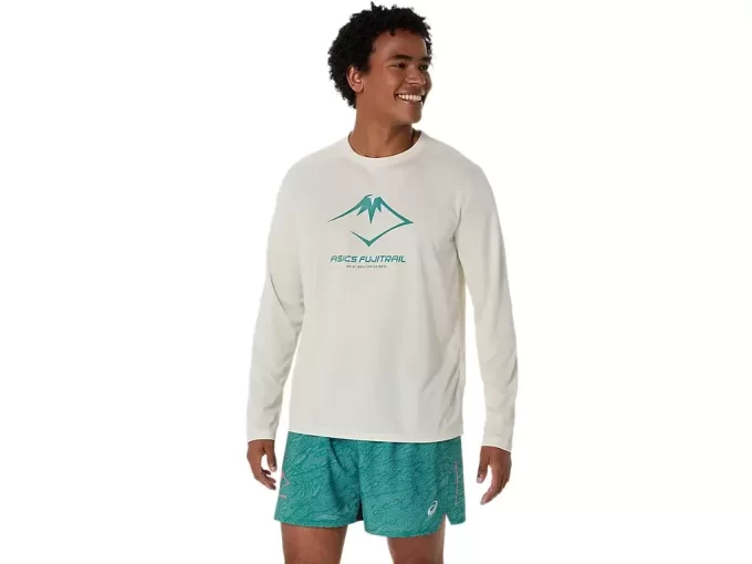 FUJITRAIL LOGO TOP MED LANGÆRMET SKJORTE