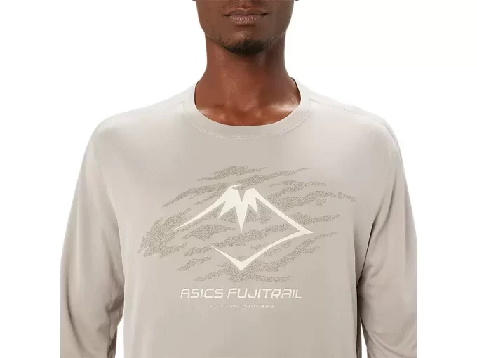 FUJITRAIL LOGO TOP MED LANGÆRMET SKJORTE