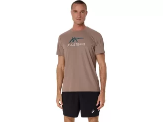 HERRE COURT GRAFISK T-SHIRT