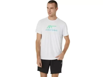 HERRE COURT GRAFISK T-SHIRT
