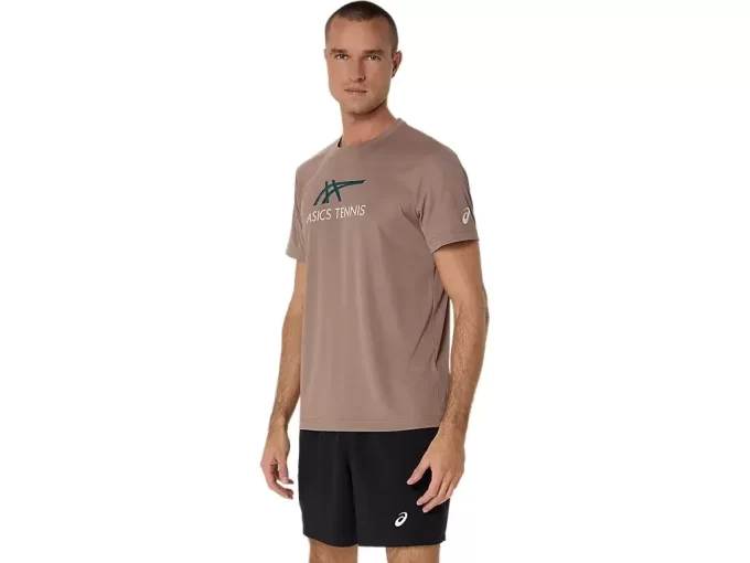 HERRE COURT GRAFISK T-SHIRT HERRE COURT GRAFISK T-SHIRT