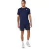 HERRE COURT STRIPE KORTÆRMET TOP HERRE COURT STRIPE KORTÆRMET TOP