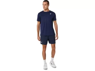 HERRE COURT STRIPE KORTÆRMET TOP