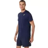 HERRE COURT STRIPE KORTÆRMET TOP HERRE COURT STRIPE KORTÆRMET TOP