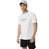 KLASSISK HERRE-T-SHIRT MED GRAFISK BLÅ KLASSISK HERRE-T-SHIRT MED GRAFISK BLÅ