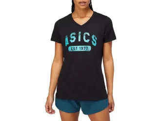 KORTE ÆRMER T-SHIRT MED V-HALS TIL DAMER, EST. 1977