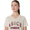 KORTE ÆRMER T-SHIRT MED V-HALS TIL DAMER, EST. 1977 KORTE ÆRMER T-SHIRT MED V-HALS TIL DAMER, EST. 1977