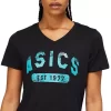 KORTE ÆRMER T-SHIRT MED V-HALS TIL DAMER, EST. 1977 KORTE ÆRMER T-SHIRT MED V-HALS TIL DAMER, EST. 1977