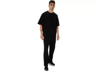 KRAFTIGT AFSLAPPET T-SHIRT MED LOMMER