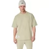 KRAFTIGT AFSLAPPET T-SHIRT MED LOMMER KRAFTIGT AFSLAPPET T-SHIRT MED LOMMER