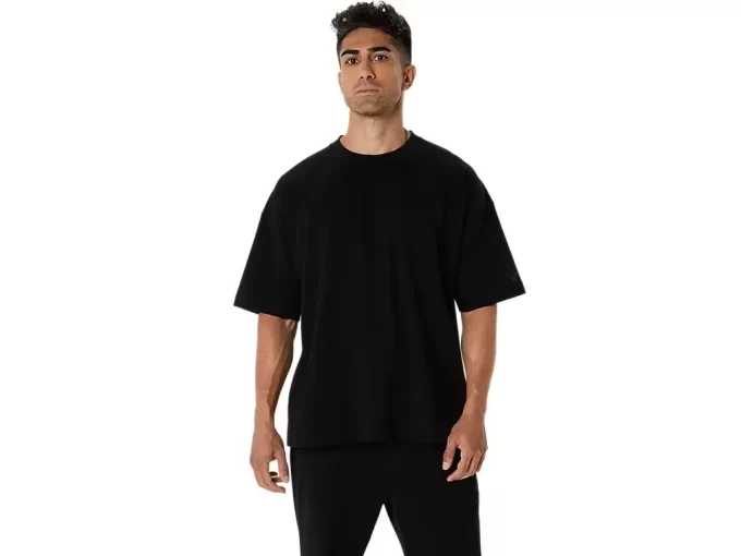 KRAFTIGT AFSLAPPET T-SHIRT MED LOMMER KRAFTIGT AFSLAPPET T-SHIRT MED LOMMER