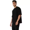 KRAFTIGT AFSLAPPET T-SHIRT MED LOMMER KRAFTIGT AFSLAPPET T-SHIRT MED LOMMER