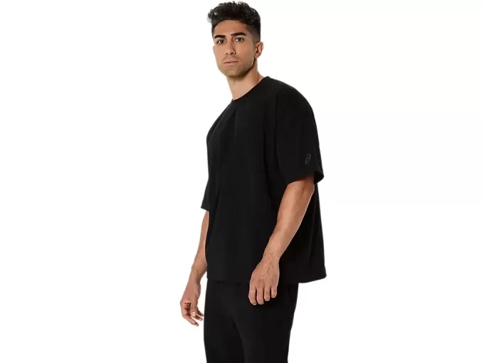 KRAFTIGT AFSLAPPET T-SHIRT MED LOMMER KRAFTIGT AFSLAPPET T-SHIRT MED LOMMER