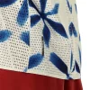METARUN SHIBORI KORTÆRMER TOP METARUN SHIBORI KORTÆRMER TOP