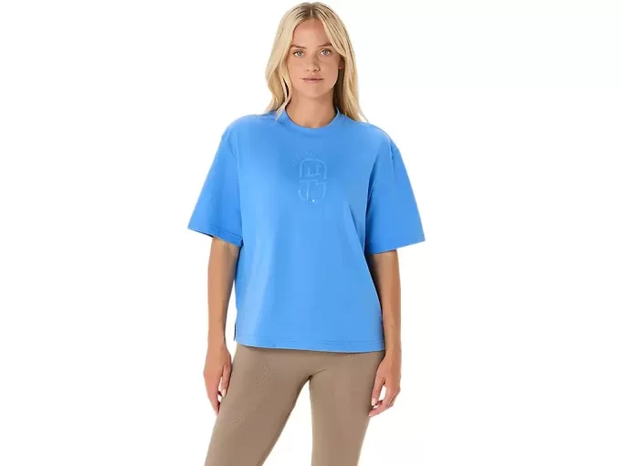 NAGINO AFSLAPPET GRAFISK T-SHIRT