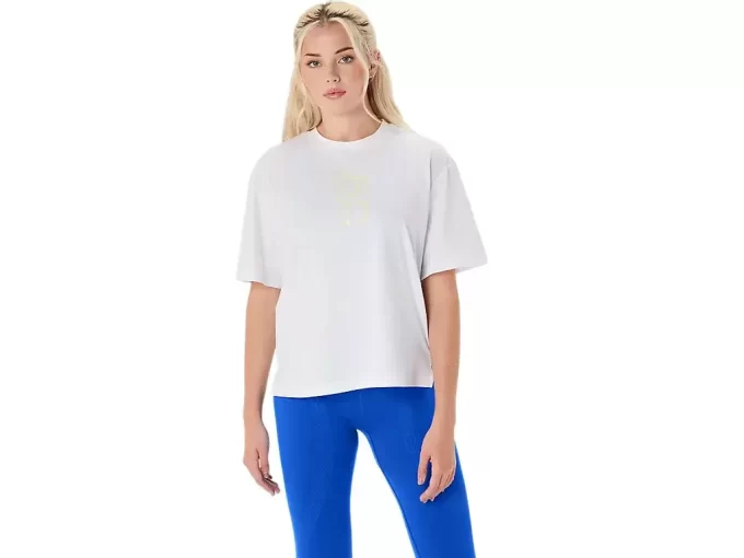 NAGINO AFSLAPPET GRAFISK T-SHIRT