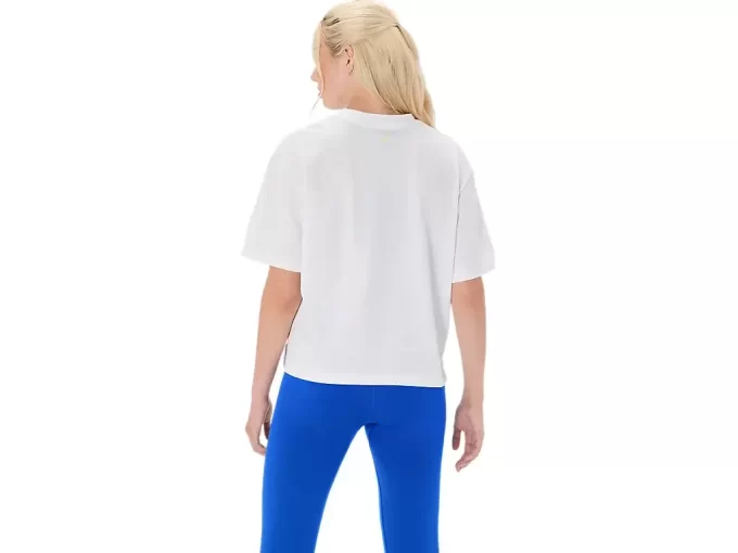 NAGINO AFSLAPPET GRAFISK T-SHIRT
