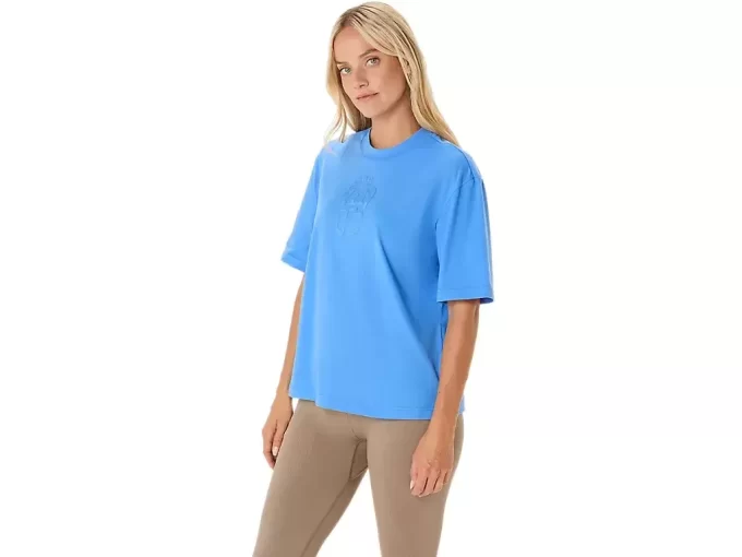 NAGINO AFSLAPPET GRAFISK T-SHIRT