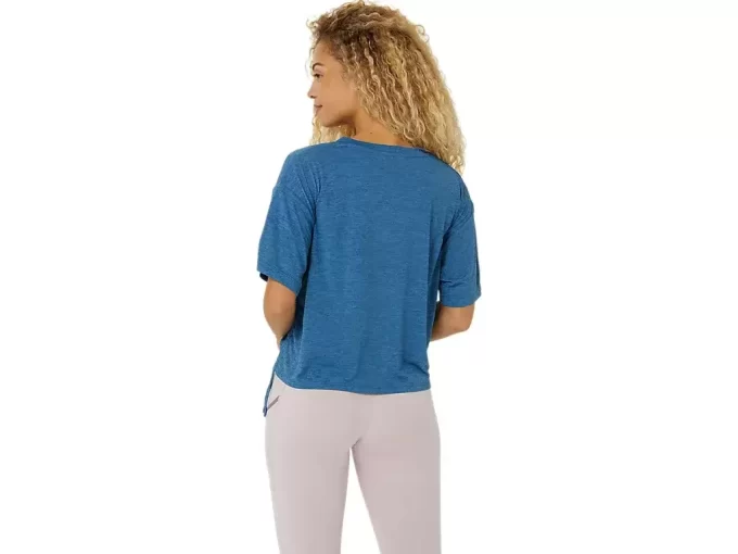 NAGINO FLEX HEATHER KORTÆRMET TOP NAGINO FLEX HEATHER KORTÆRMET TOP