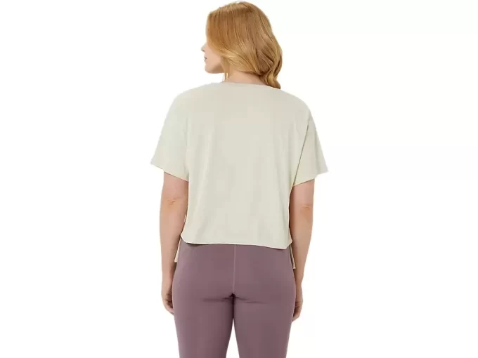 NAGINO FLEX HEATHER KORTÆRMET TOP