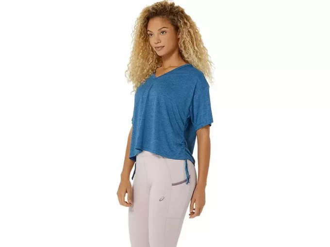 NAGINO FLEX HEATHER KORTÆRMET TOP NAGINO FLEX HEATHER KORTÆRMET TOP