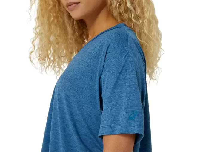 NAGINO FLEX HEATHER KORTÆRMET TOP NAGINO FLEX HEATHER KORTÆRMET TOP