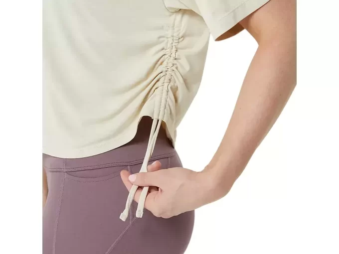 NAGINO FLEX HEATHER KORTÆRMET TOP