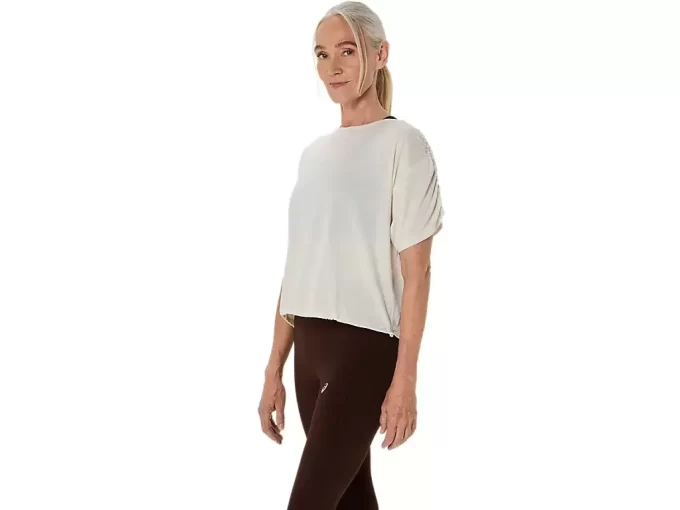NAGINO RUN JUSTERBAR KORTÆRMET TOP