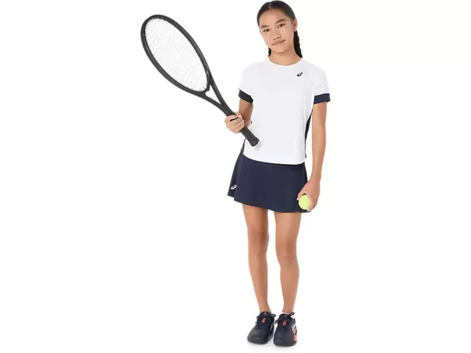 PIGER TENNIS KORTÆRMET TOP PIGER TENNIS KORTÆRMET TOP