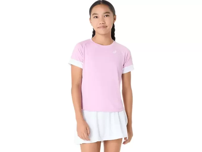 PIGER TENNIS KORTÆRMET TOP PIGER TENNIS KORTÆRMET TOP
