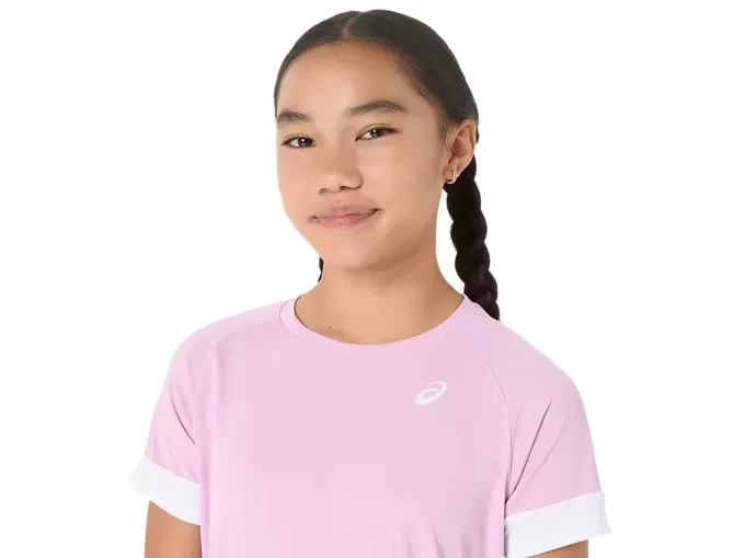 PIGER TENNIS KORTÆRMET TOP PIGER TENNIS KORTÆRMET TOP