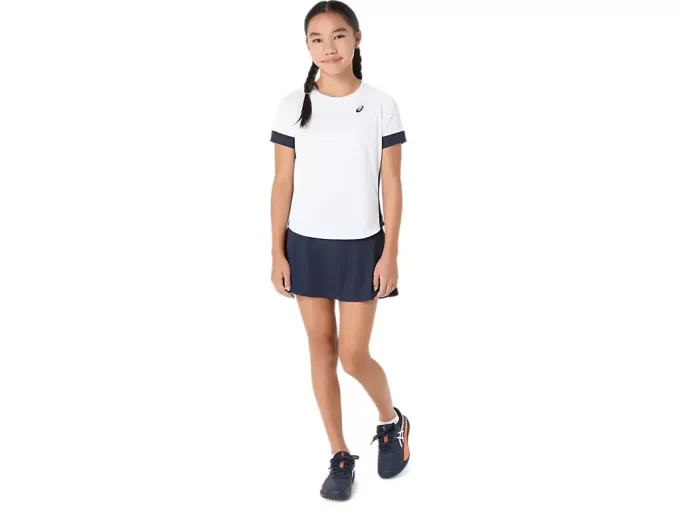 PIGER TENNIS KORTÆRMET TOP PIGER TENNIS KORTÆRMET TOP