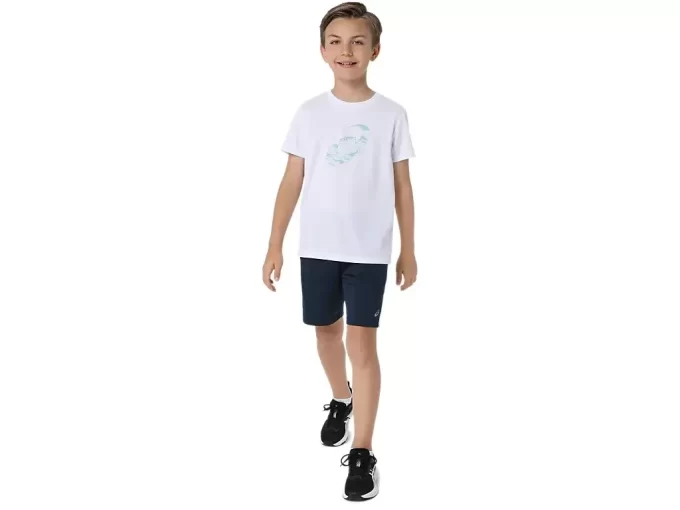 SPIRAL GRAFISK KORTÆRMET T-SHIRT