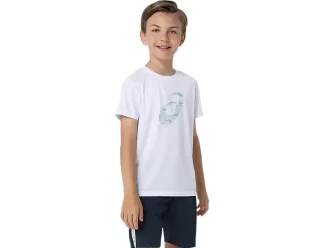 SPIRAL GRAFISK KORTÆRMET T-SHIRT SPIRAL GRAFISK KORTÆRMET T-SHIRT