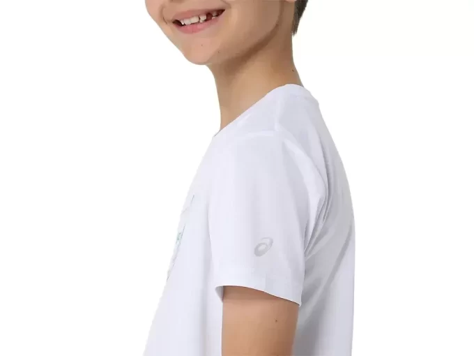 SPIRAL GRAFISK KORTÆRMET T-SHIRT