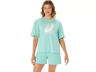 TRAINING CORE ASICS SPIRAL GRAPHIC RELAXED T-SHIRT