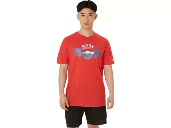 UNISEX ASICS EST. 1977 MOUNTAIN T-SHIRT