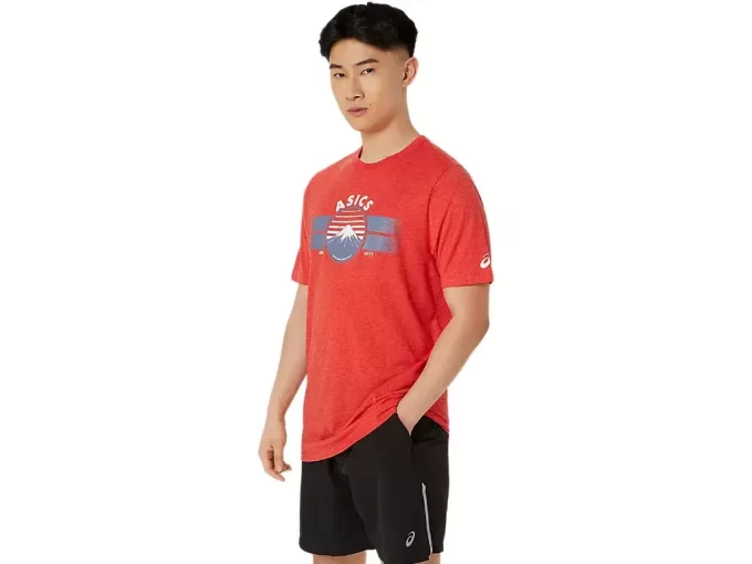 UNISEX ASICS EST. 1977 MOUNTAIN T-SHIRT