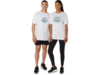 UNISEX ASICS HYLDER VORES HJEMME-T-SHIRT MED KORTÆRM