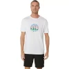 UNISEX ASICS HYLDER VORES HJEMME-T-SHIRT MED KORTÆRM UNISEX ASICS HYLDER VORES HJEMME-T-SHIRT MED KORTÆRM