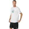 UNISEX ASICS HYLDER VORES HJEMME-T-SHIRT MED KORTÆRM UNISEX ASICS HYLDER VORES HJEMME-T-SHIRT MED KORTÆRM